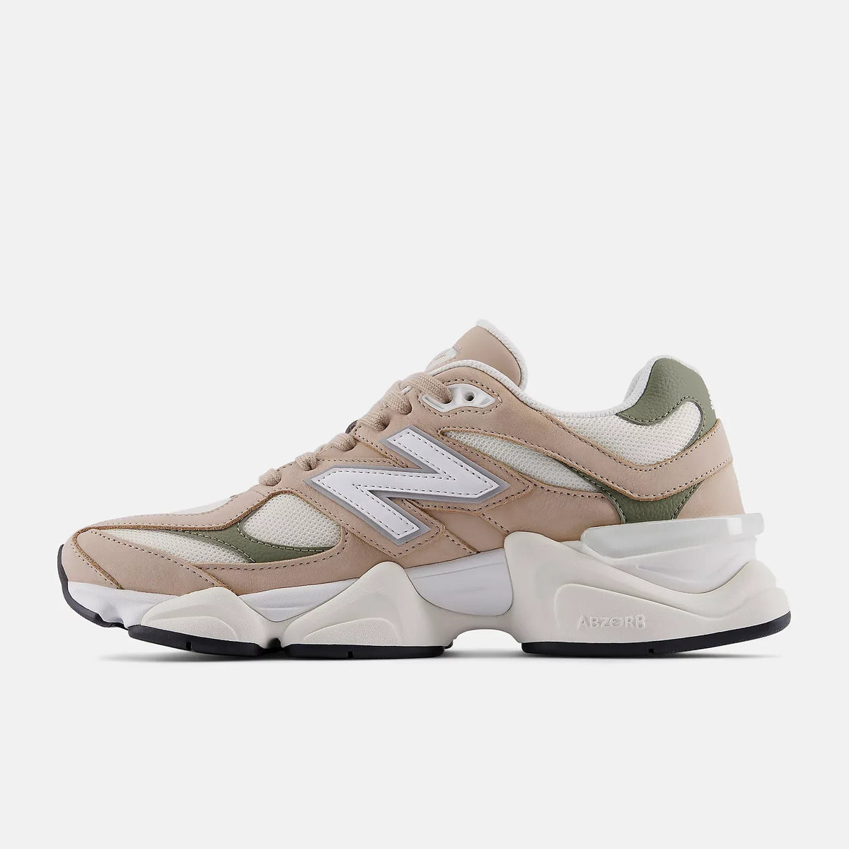 NB 9060 Unisex Trainers MINDFUL GREY avec DARK OLIVINE