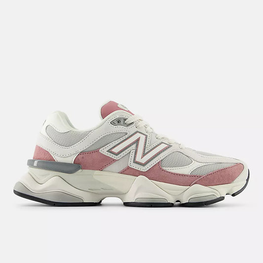 New Balance 9060 Rosewood with reflection